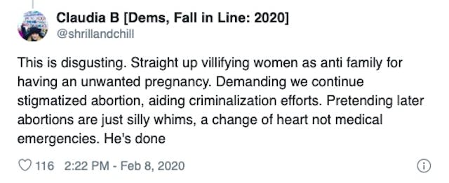 Abortion supporters outraged after pro-choice candidate labels abortion a ‘tragedy’ image