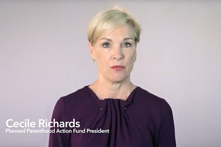 Cecile Richards, president of Planned Parenthood, aims to turn eight states into abortion havens.