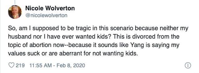 Abortion supporters outraged after pro-choice candidate labels abortion a ‘tragedy’ image