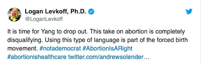 Abortion supporters outraged after pro-choice candidate labels abortion a ‘tragedy’ image