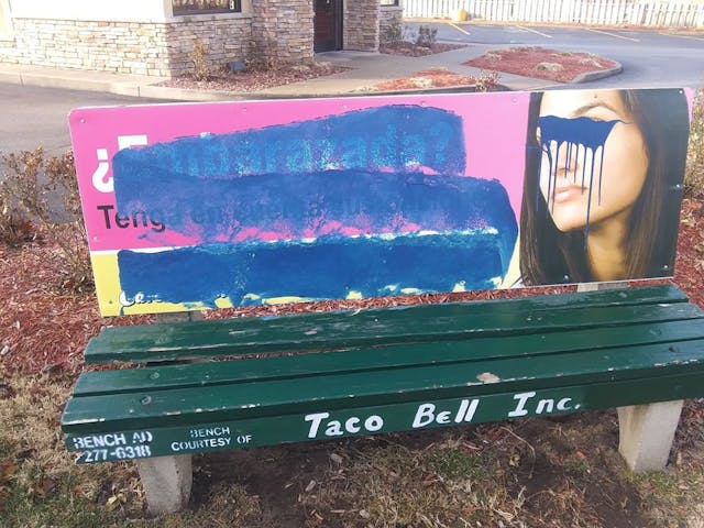 Pro-life ads vandalized a second time in South Bend, Indiana image