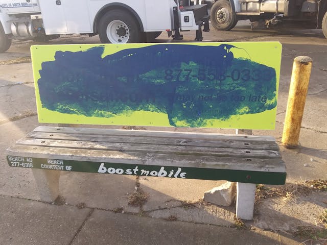 Pro-life ads vandalized a second time in South Bend, Indiana image