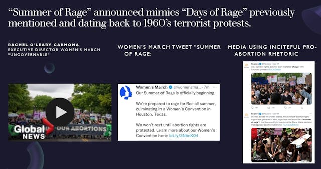 Summer of Rage mimics 1960s Days of Rage ‘Ungovernable’: Pro-abortion rhetoric amps up in light of possible Roe reversal image