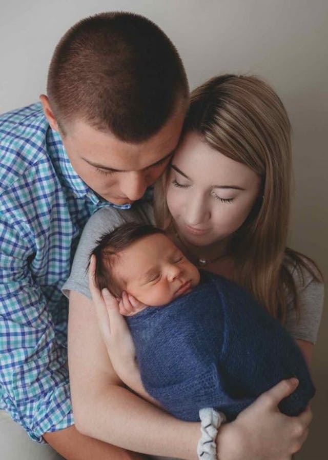 Baby Myles and his parents (Photo courtesy of Veronica) My son Myles is alive today because of a Live Action Abortion Procedures video image