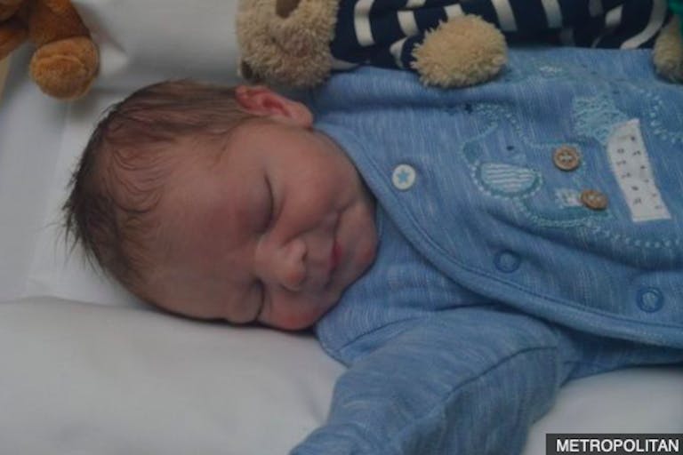 newborn abandoned in London
