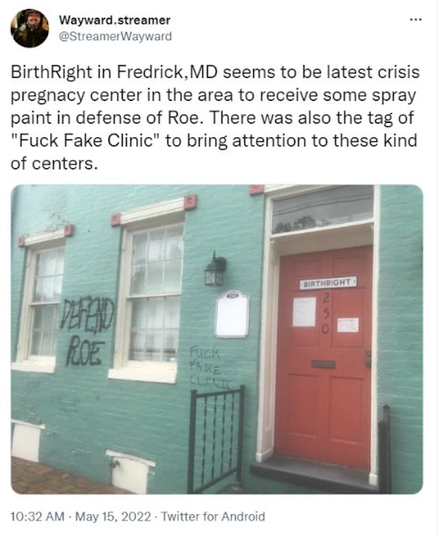 Pro-abortion violence escalates against pro-lifers at churches, pregnancy centers, and more image