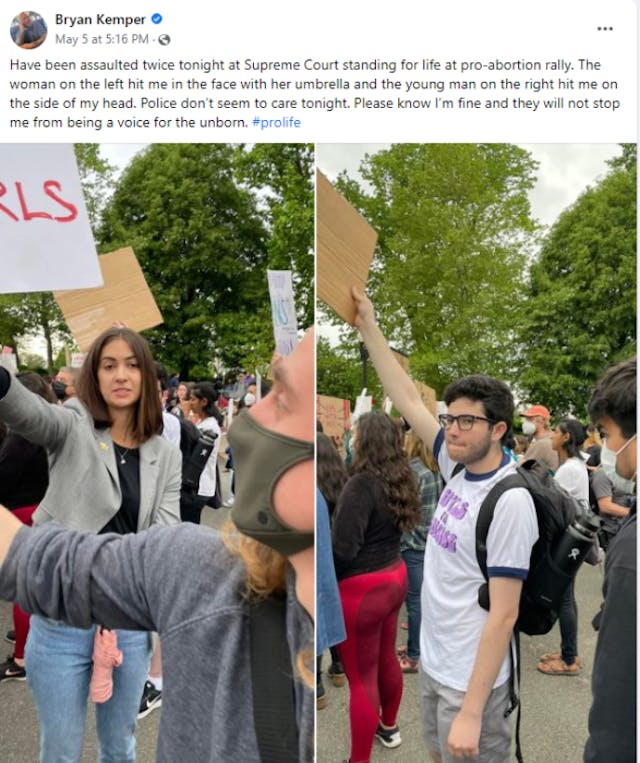 Pro-abortion violence escalates against pro-lifers at churches, pregnancy centers, and more image