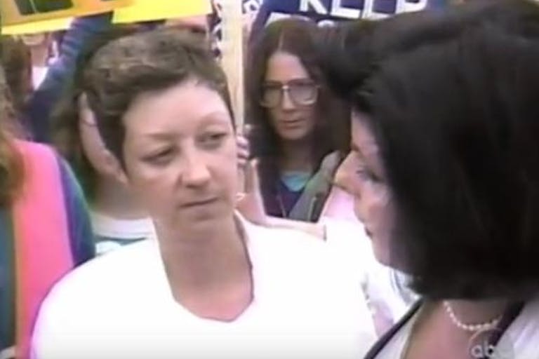 Norma McCorvey ABC News Screen
