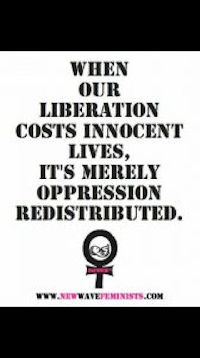 Photo via New Wave Feminists Facebook