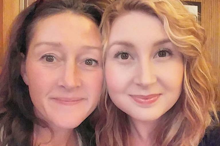 Paula Love and daughter