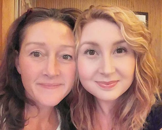 Paula Love and daughter