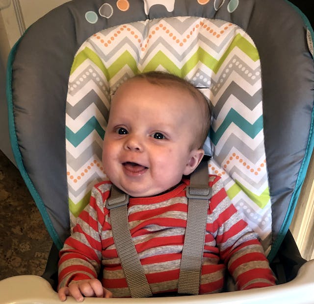 Kristi’s son Patrick, 4 mos. Kristi’s son Patrick, 4 mos.