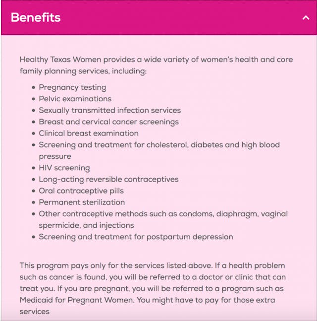 When Texas defunded Planned Parenthood, they didn’t leave women suffering image