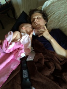 Ashley with Paisley on May 11, 2015 (from Ashley's GiveForward Fund)