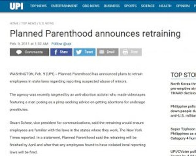 Has the media been caught in Planned Parenthood’s web of lies? (Part one) image