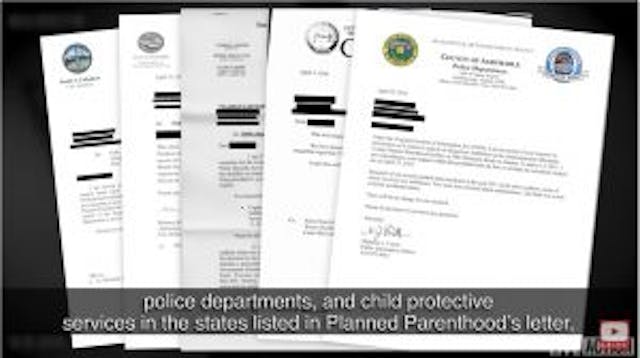 Live Action FOIA Letters Planned Parenthood sex trafficking Has the media been caught in Planned Parenthood’s web of lies? (Part two) image