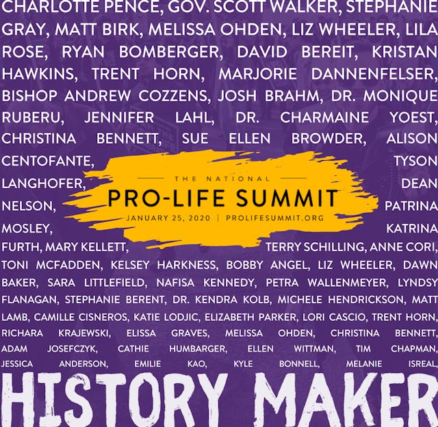 7 reasons why you should go to the National Pro-Life Summit image
