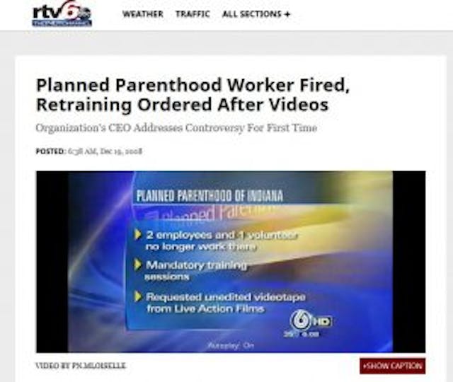 Has the media been caught in Planned Parenthood’s web of lies? (Part one) image