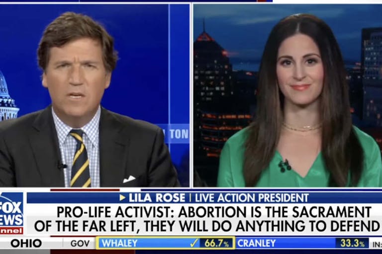 Roe, Lila Rose, Tucker Carlson