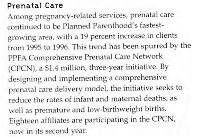 Planned Parenthood purges prenatal care from websites after Live Action investigation image