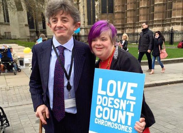 Lord Kevin Shinkwin (left), Photo credit: David Alton Facebook page