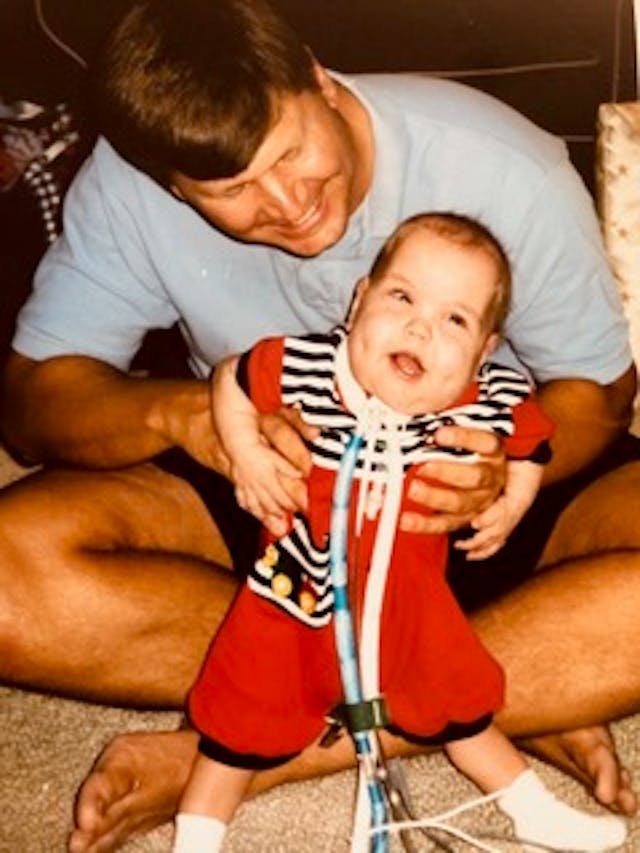 Simon during his time in the hospital. Photo courtesy of Tracey Hagman. premature