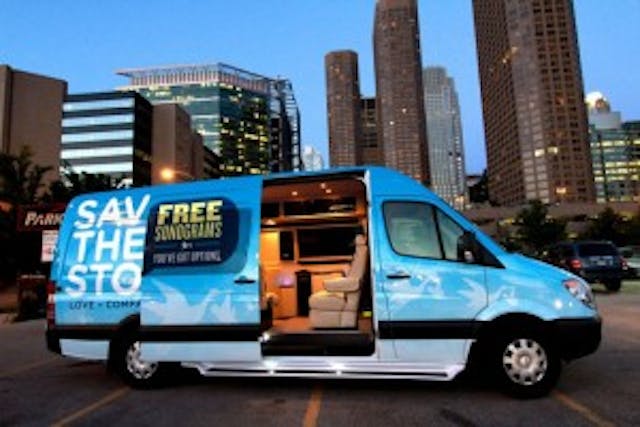 Save the Storks mobile unit