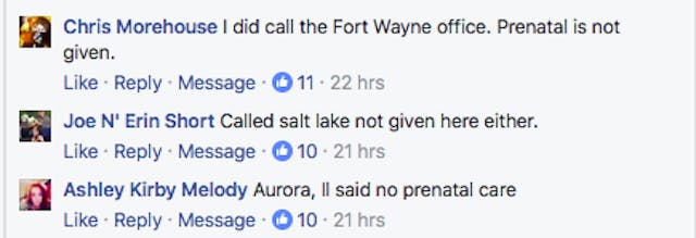 Women are calling Planned Parenthood and finding out there’s no prenatal care image