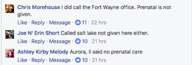 Women are calling Planned Parenthood and finding out there’s no prenatal care image