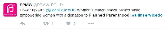 Here’s a list of D.C. restaurants that support abortion biz Planned Parenthood image