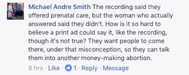 Women are calling Planned Parenthood and finding out there’s no prenatal care image