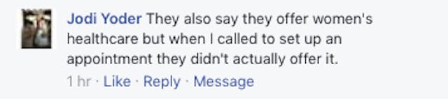 Women are calling Planned Parenthood and finding out there’s no prenatal care image