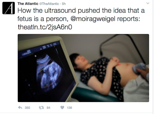 Abortion advocates’ latest anti-science nonsense: Ultrasounds make women ‘disappear’ image