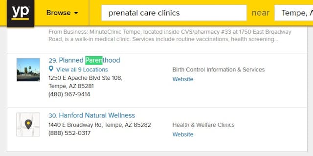 Arizona media outlet fails to fact check AZ Planned Parenthood CEO on prenatal care image