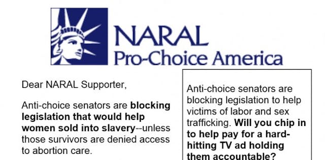 NARAL email
