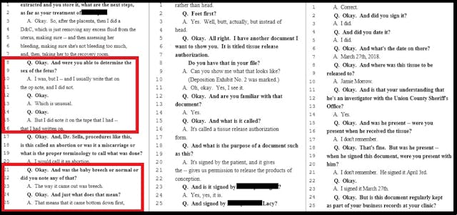 Late-term abortion doc Shelley Sella delivers baby breech at hotel deposition in Eric Lacy rape case Image: Late-term abortion doc Shelley Sella delivers baby breech at hotel deposition in Eric Lacy rape case