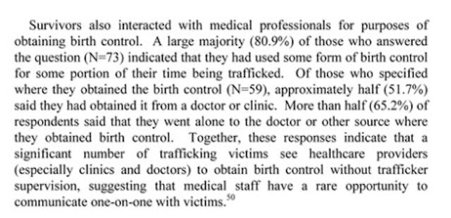 Here’s what happens to sex-trafficking victims who are taken to Planned Parenthood image