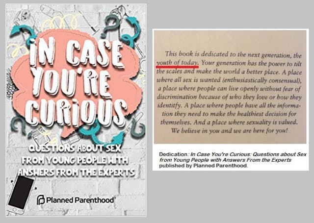 PPRM Planned Parenthood book In Case You’re Curious (ICYC) dedication Image: PPRM Planned Parenthood book In Case You're Curious (ICYC) dedication