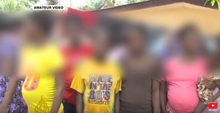 trafficked, pregnant, Nigeria