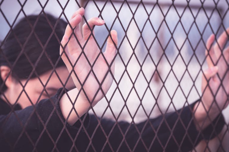 woman, prison, Uyghur