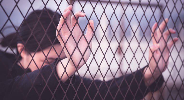 woman, prison, Uyghur