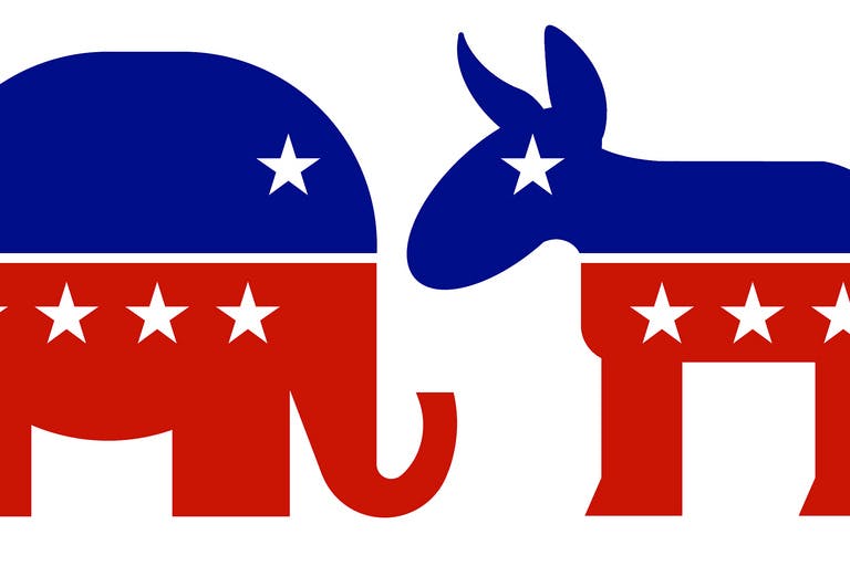 Republican GOP and Democrat