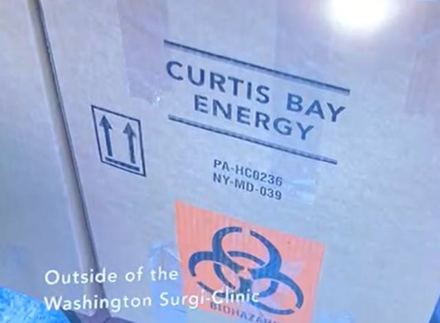Pro-life group says bodies of five aborted babies in DC obtained from medical waste truck driver image