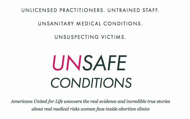 Stunning report: Abortion industry one of the nation’s greatest health crises image