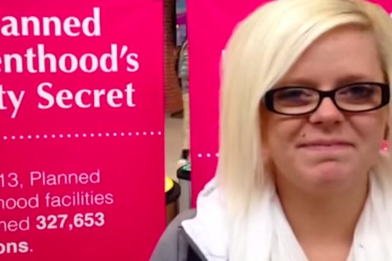 Planned Parenthood, woman