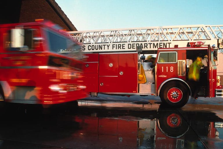 Los Angeles fire station