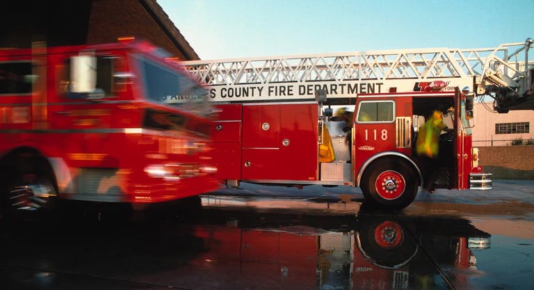 Los Angeles fire station