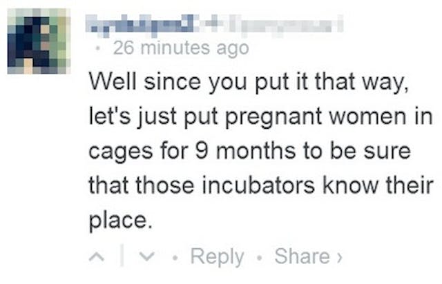 comment