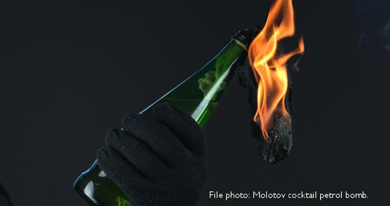 petrol bomb