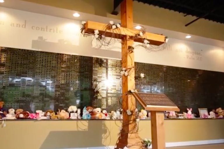 national memorial unborn cross